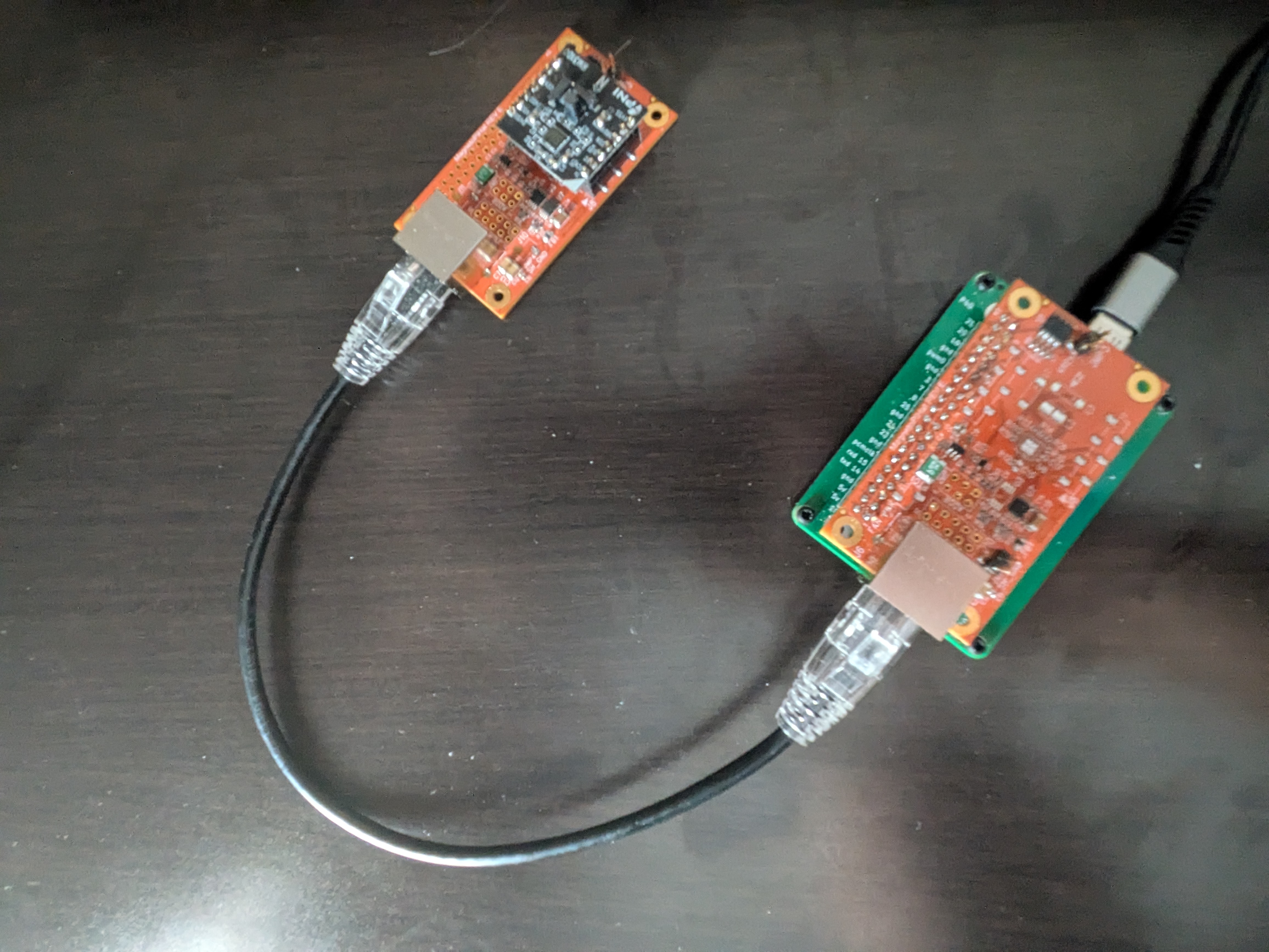Adapter LEDs and Switch